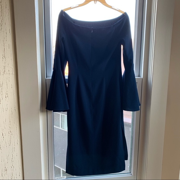 Navy “Willa” Bateau Midi Dress by Keepsake - Picture 5 of 8